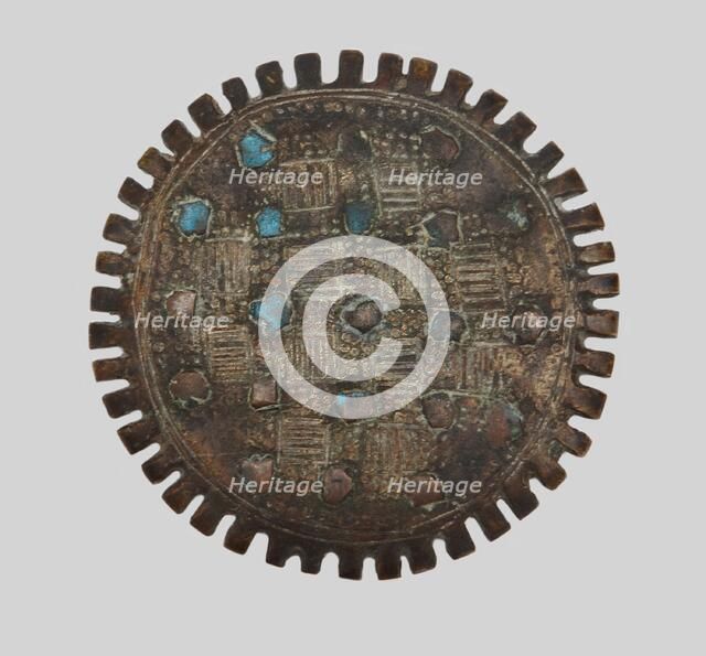 Goldweight Depicting a Geometric Shape, Ghana, 17th/18th century. Creator: Unknown.