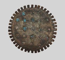 Goldweight Depicting a Geometric Shape, Ghana, 17th/18th century. Creator: Unknown