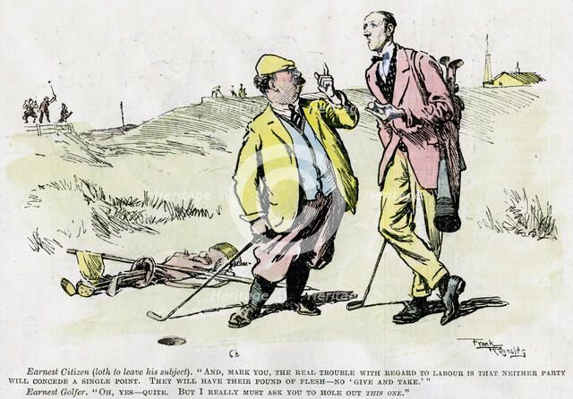 'Golf', 1919. Artist: Unknown