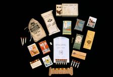 Golf tees, mainly American, 1915-1930