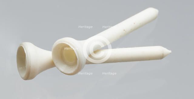 Golf tees belonging to Ethel Funches, late 20th century. Creator: Unknown.