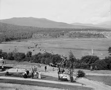 Golf at Mount Pleasant House, White Mountains, between 1900 and 1906. Creator: Unknown