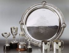 Golf Championship Trophies. Creator: Unknown