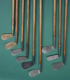 Golf club faces, c1920s. Creator: Unknown