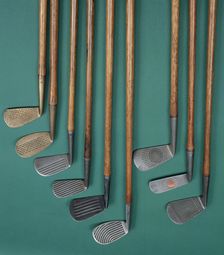 Golf club faces, c1920s. Creator: Unknown