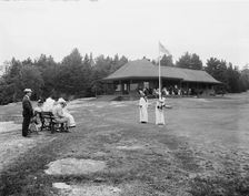 Golf club house, Hotel Champlain, Bluff Point, N.Y., c.between 1910 and 1920. Creator: Unknown