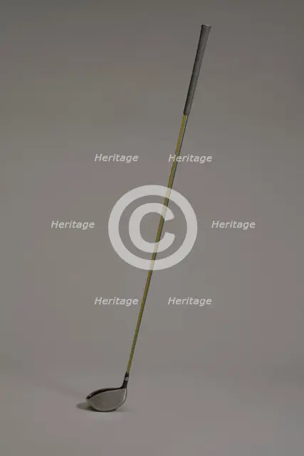 Golf driver signed by Tiger Woods, ca. 2005. Creator: Nike Golf.