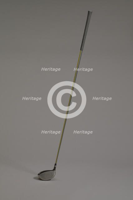 Golf driver signed by Tiger Woods, ca. 2005. Creator: Nike Golf.