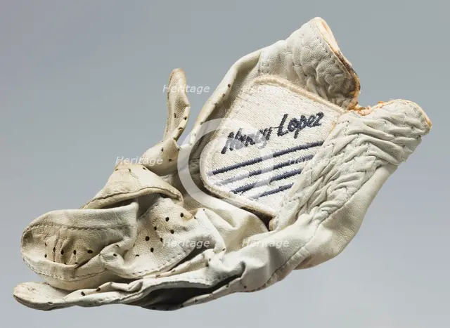 Golf glove belonging to Ethel Funches, late 20th century. Creator: Nancy Lopez Golf Inc..