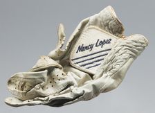 Golf glove belonging to Ethel Funches, late 20th century. Creator: Nancy Lopez Golf Inc.