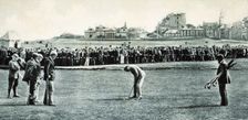 Golfers at the Open Championship, St Andrews, Scotland, 1890. Creator: Unknown