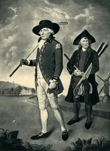 Golfers at Blackheath 1790, (1947). Creator: Unknown