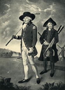 Golfers at Blackheath 1790, (1947). Creator: Unknown