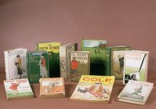 Golfing books, c1920-c1950. Creator: Unknown