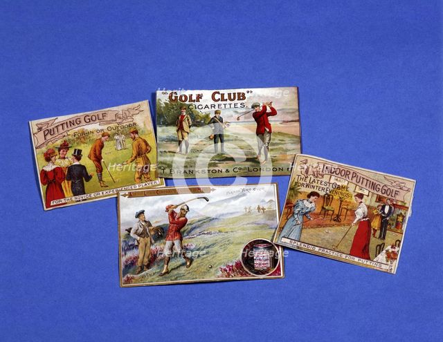 Golfing ephemera, c1920s. Creator: Unknown.