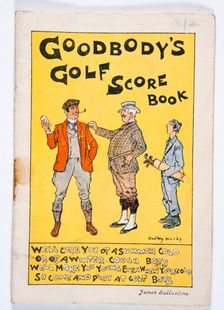 Golfing scorebook, Irish, early 20th century. Creator: Unknown