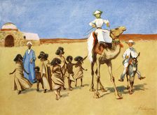 Gollywogs of the Desert 1908. Artist: Lance Thackeray