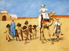 Gollywogs of the Desert 1908. Creator: Lance Thackeray