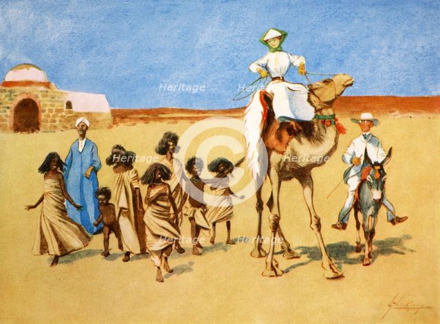 'Gollywogs of the Desert', 1908.  Creator: Lance Thackeray.
