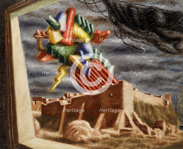 Gomorrha, 1929. Creator: Savinio, Alberto (1891-1952).