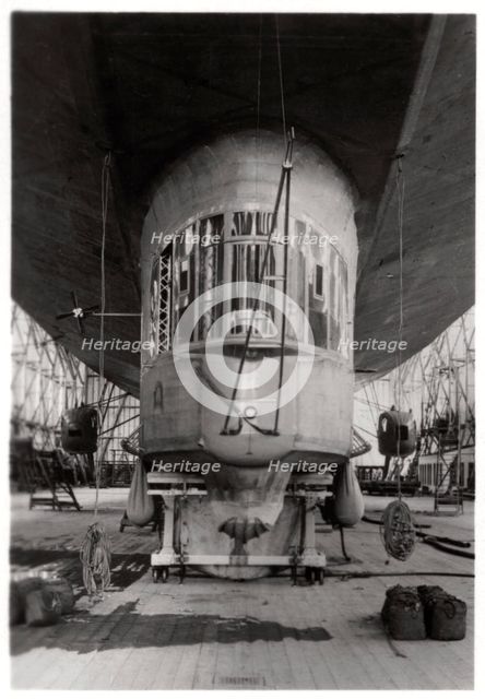 Gondola of a Zeppelin airship, Lake Constance, Germany, c1909-1933 (1933). Artist: Unknown
