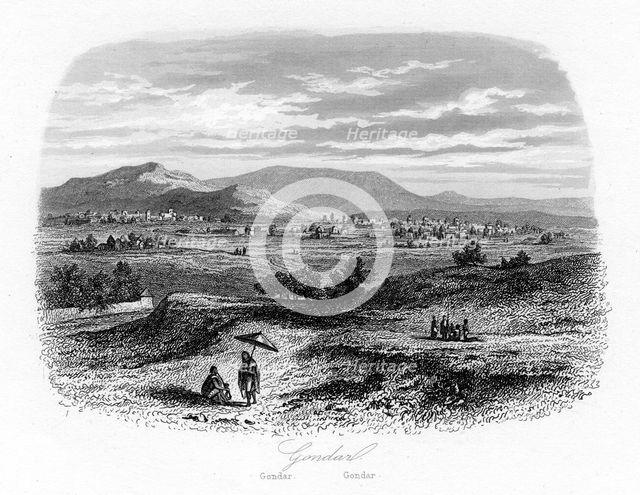 Gondar, Ethiopia, c1840. Artist: N Remond