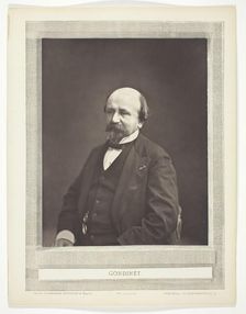 Gondinet, 1853/76. Creator: Nadar