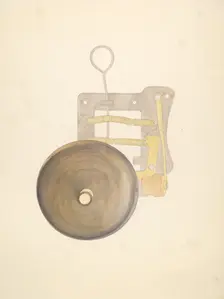 Gong, 1935/1942. Creator: Albert Rudin