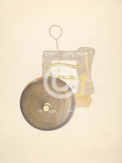 Gong, 1935/1942. Creator: Albert Rudin.