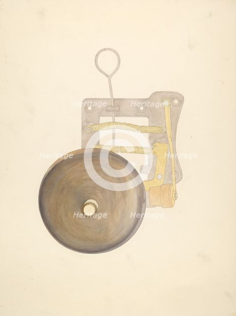 Gong, 1935/1942. Creator: Albert Rudin.