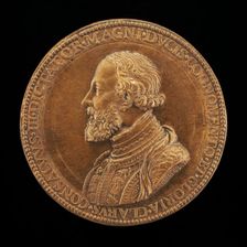 Gonsalvo de Cordoba, 1443-1515, called the Great Captain [obverse], c. 1550. Creator: Annibale Fontana