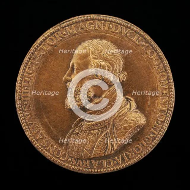 Gonsalvo de Cordoba, 1443-1515, called the Great Captain [obverse], c. 1550. Creator: Annibale Fontana.