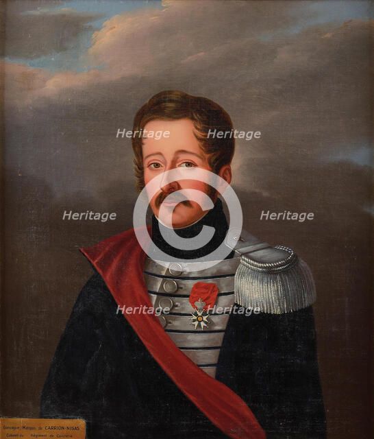 Gonzague de Carrion d'Espagne de Nisas-Paulin (1795-1831), First quarter of 19th cen..