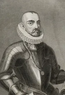 Gonzalo Fernandez de Cordoba, (1453-1515), called "El Gran Capitan", Spanish general, 1853. Creator: Antonio Roca Sallent