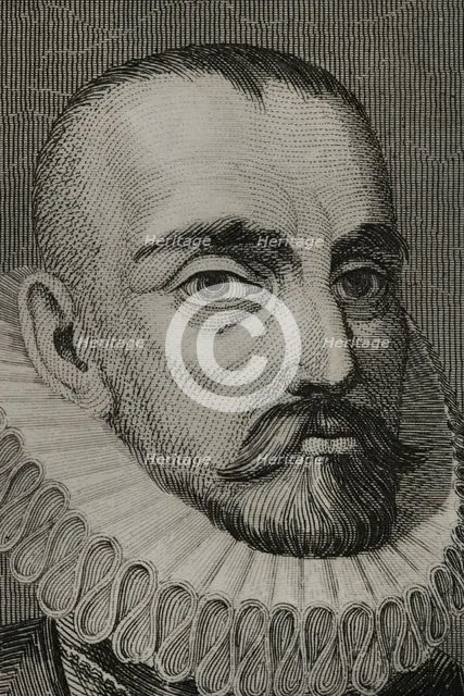 Gonzalo Fernandez de Cordoba (1453-1515), called "El Gran Capitan", Spanish general, 1853.  Creator: Antonio Roca Sallent.