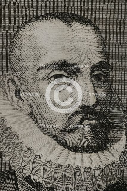 Gonzalo Fernandez de Cordoba (1453-1515), called "El Gran Capitan", Spanish general, 1853.  Creator: Antonio Roca Sallent.