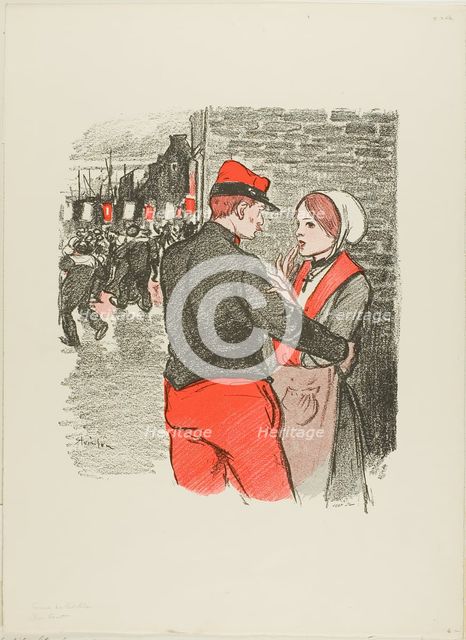 Good Taste, published September 15, 1895. Creator: Theophile Alexandre Steinlen.