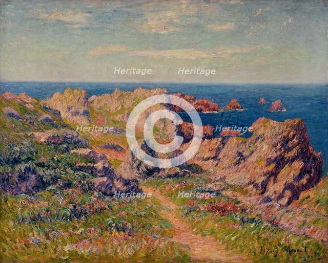 Good weather in Pern (Ile d'Ouessant), 1901. Creator: Henri Moret.
