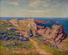 Good weather in Pern (Ile d'Ouessant), 1901. Creator: Henri Moret