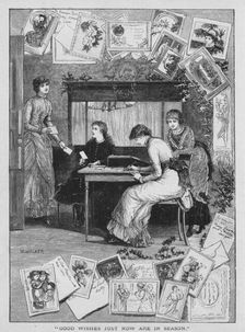 Good Wishes Just Now Are In Season 1882. Creator: M Walker