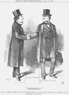 Good-Bye !, 1875. Artist: Joseph Swain