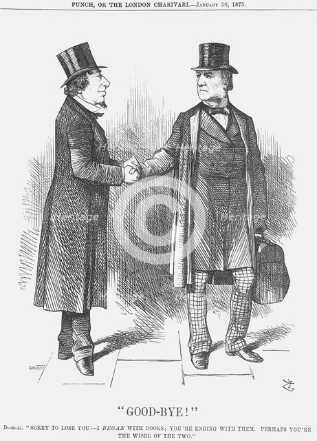 "Good-Bye !", 1875.  Creator: Joseph Swain.