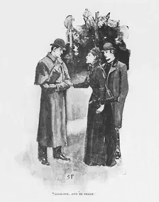 Good-Bye, And Be Brave 1892. Artist: Sidney E Paget