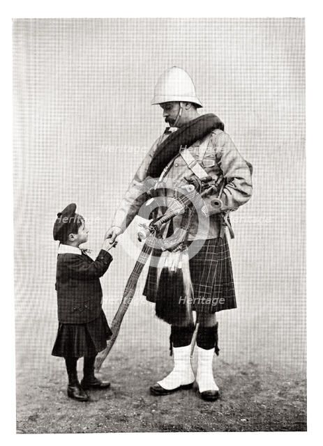 'Good-Bye, Daddy', 1901. Creator: Francis Godolphin Osbourne Stuart.