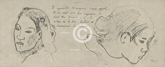 'Good Company, No Affectations', 1936. Artist: Paul Gauguin.