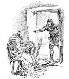 "Good Dame He Panted, Save Me' 1932. Creator: Howard Davie