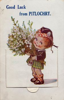 Good Luck from Pitlochry, 1930s. Creator: Unknown
