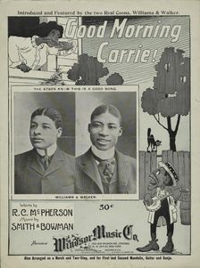 Good morning Carrie! 1901. Creator: Unknown