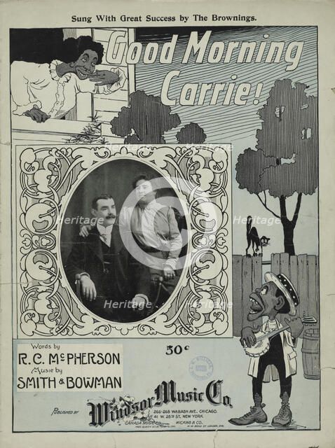 'Good morning Carrie!', 1901. Creator: Unknown.