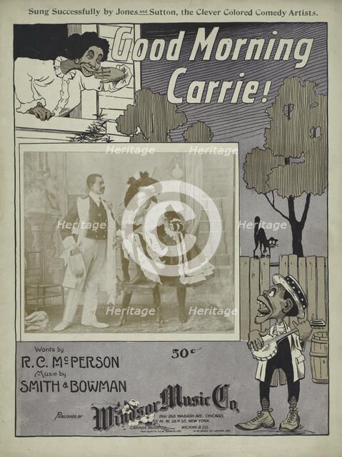 'Good morning Carrie!', 1901. Creator: Unknown.